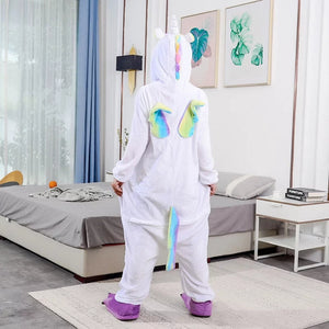 Pijama de importación unicornio blanco talla L