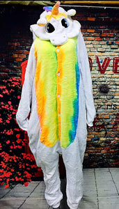 Pijama de importación unicornio blanco talla XL