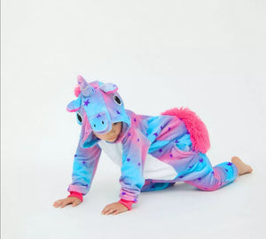 Pijama de peluche importacion Adulto Unicornio XL