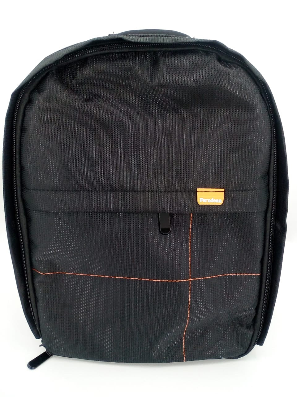 WP 02 mochila reforzada para proteger cámara fotográfica anaranjada