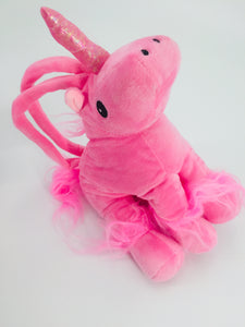 Bolsa de unicornio rosa