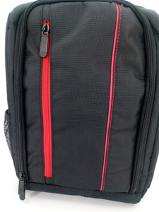 WP 01 mochila  reforzada para proteger cámara fotográfico rojo