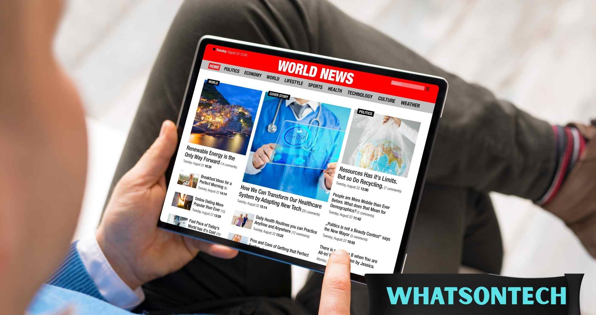 WhatsOnTech – Latest Technology News, Reviews & Trends